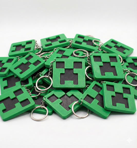 Minecraft Creeper Anahtarlık
