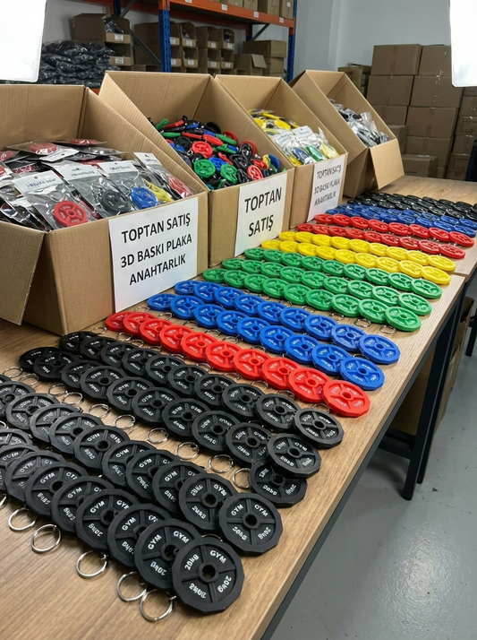 Ağırlık Plakası Anahtarlık