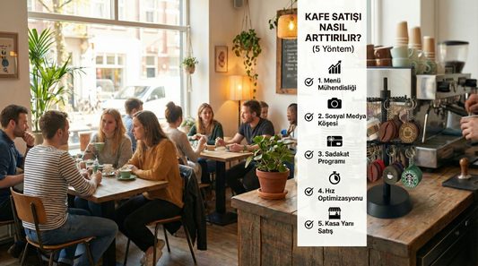 Kafe Satışı Nasıl Arttırılır? | 2026 İçin 5 Pratik ve Karlı Yöntem