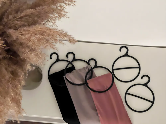 10’lu Eşarp & Şal Askısı Seti – Modern Dolap Düzeni ✨