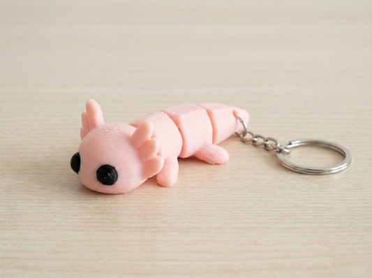 Su Semenderi Hareketli Anahtarlik