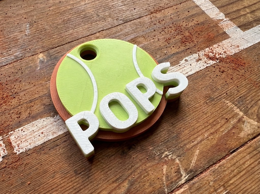 Ozellestirelebilir Tenis Topu Anahtarlik