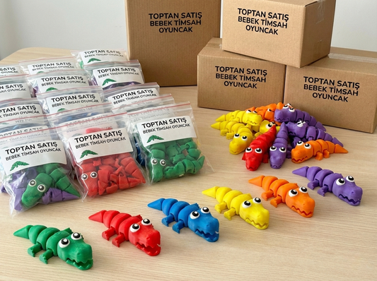 Mini Hareketli Timsah