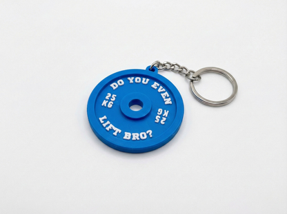 Ağırlık Plakası Yazılı Anahtarlık