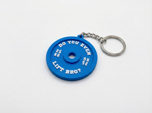 Ağırlık Plakası Yazılı Anahtarlık